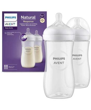 Philips Avent Flašica za bebe Natural response, 2komada, 330ml