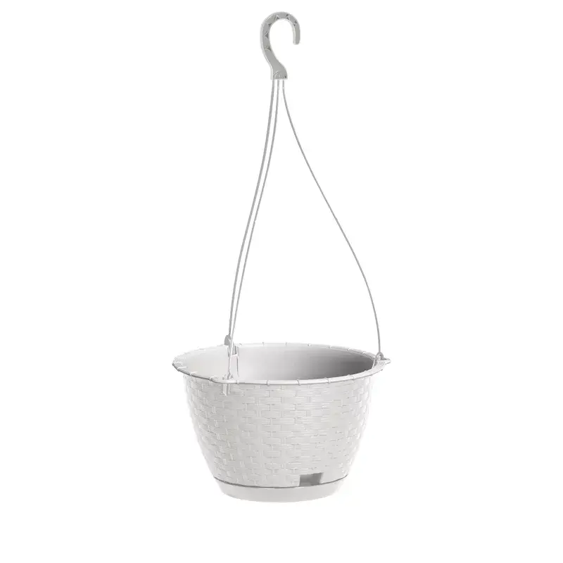 Prosperplast Saksija Ratolla Round W240S, Bela