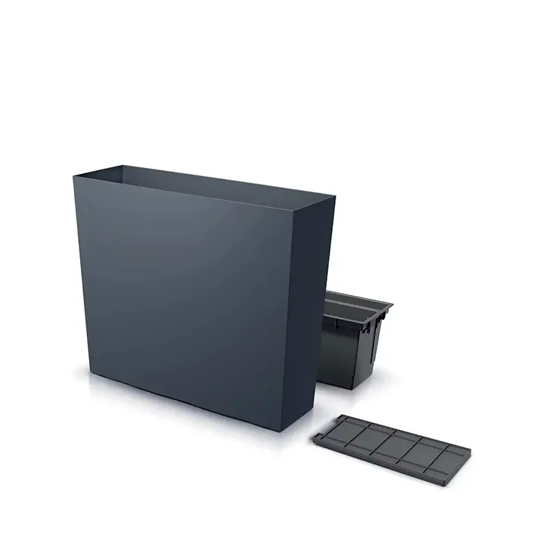 Prosperplast Saksija Urbi Case Tower C600T, Antracit