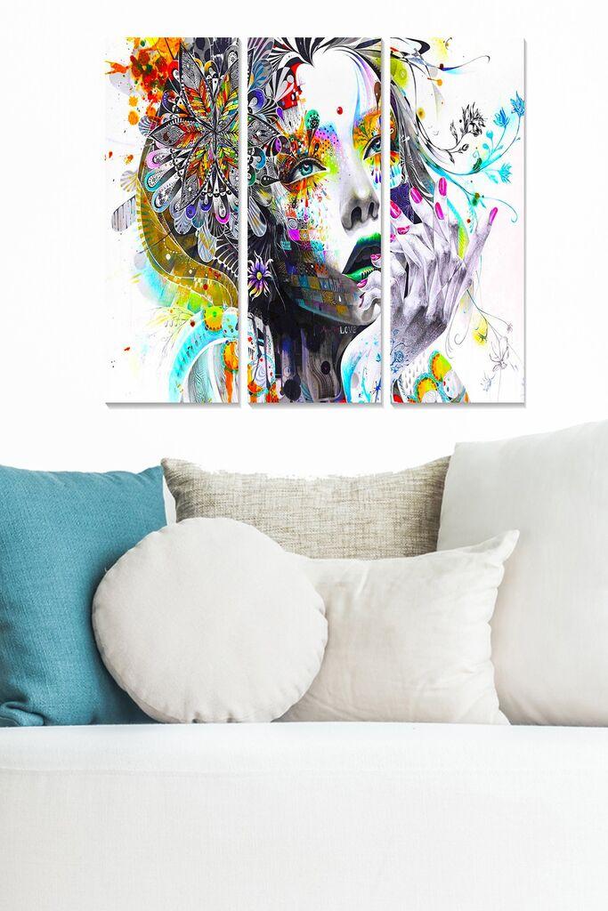 Wallity Set slika MDF7436501598570, 3 Dela