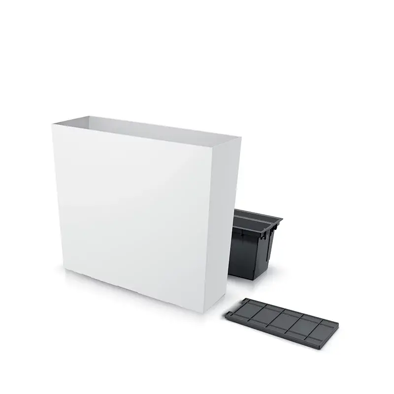 Prosperplast Saksija Urbi Case Tower C600T, Bela