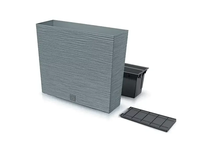 Prosperplast Saksija Furu case tower c600t, Siva