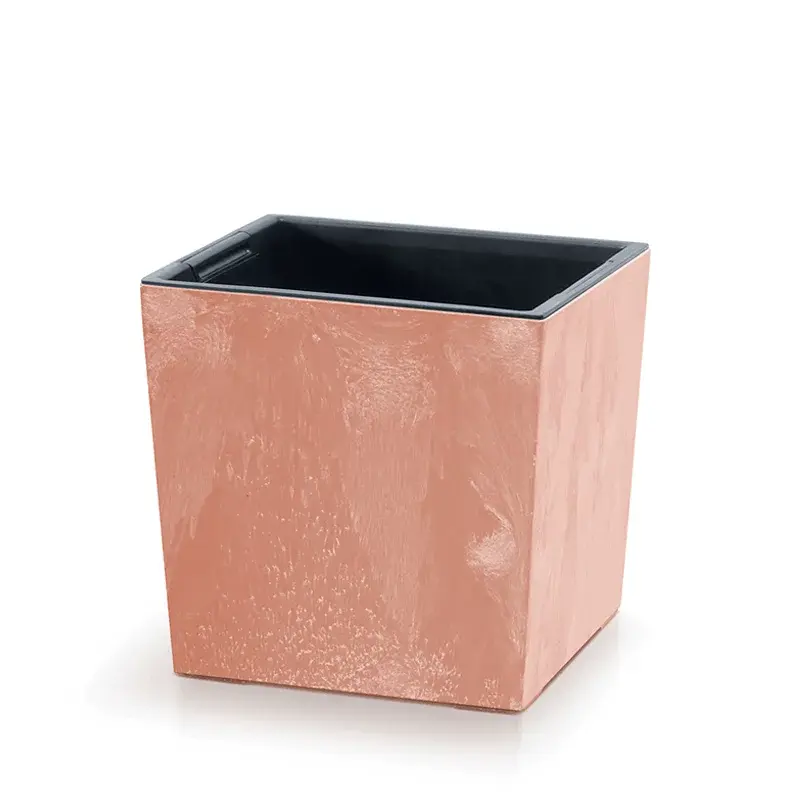 Prosperplast Saksija Urbi Square Low effect S300LE, Terakota