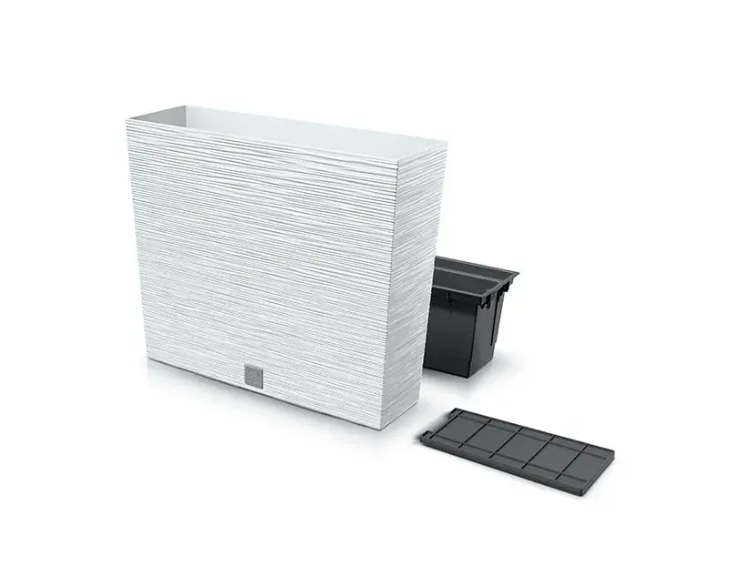 Prosperplast Saksija Furu case tower c600t, Bela