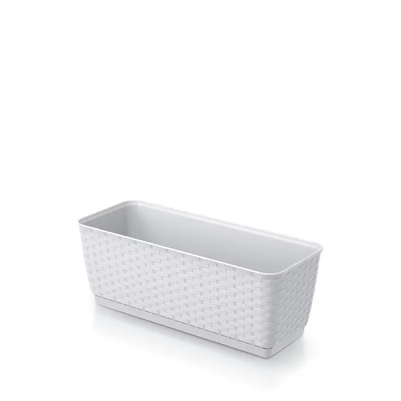 Prosperplast Saksija Ratolla L400P, Bela