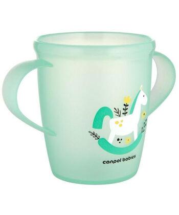 Canpol babies Šolja sa drškama, 250ml, Zelena