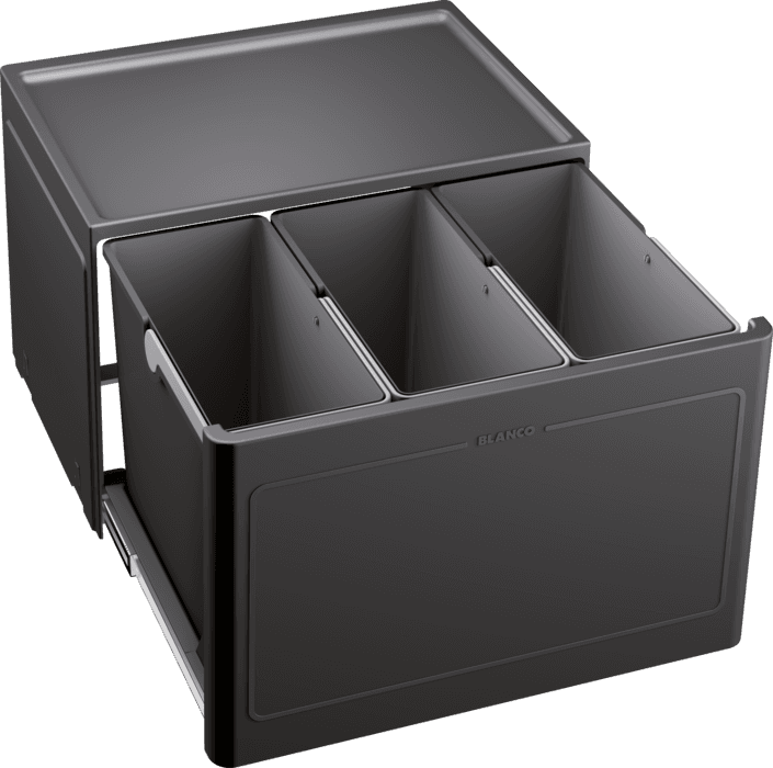 BLANCO Kanta za sortiranje smeća Botton Pro 60/3 Manual, 525x400x350mm, Siva