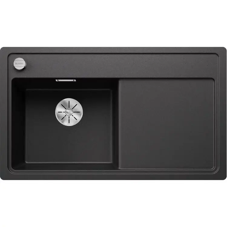 BLANCO Sudopera Zenar 45 S-F, Leva, 848x498x202mm, Sa priborom, Podizač čepa, Antracit