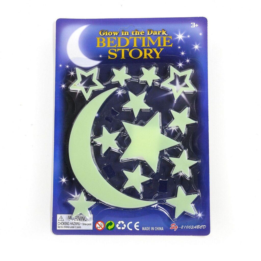 Hk Mini Set samolepljvih zvezda za zid, 13 komada