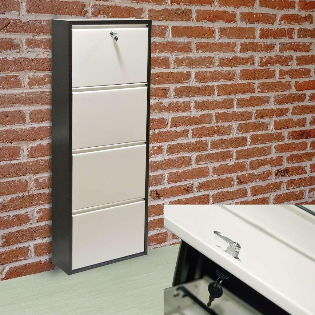 Hanah Home Cipelarnik Garda 4, 50x137x15 cm, Braon