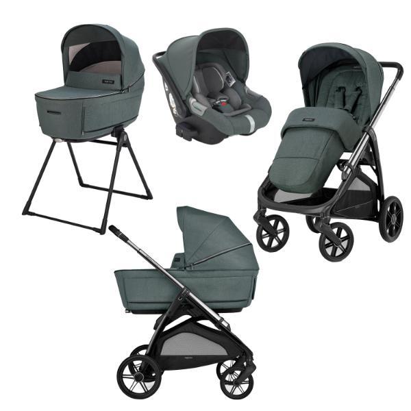 Inglesina Kolica za bebe Aptica Darwin 25, 3u1, Maslinasta