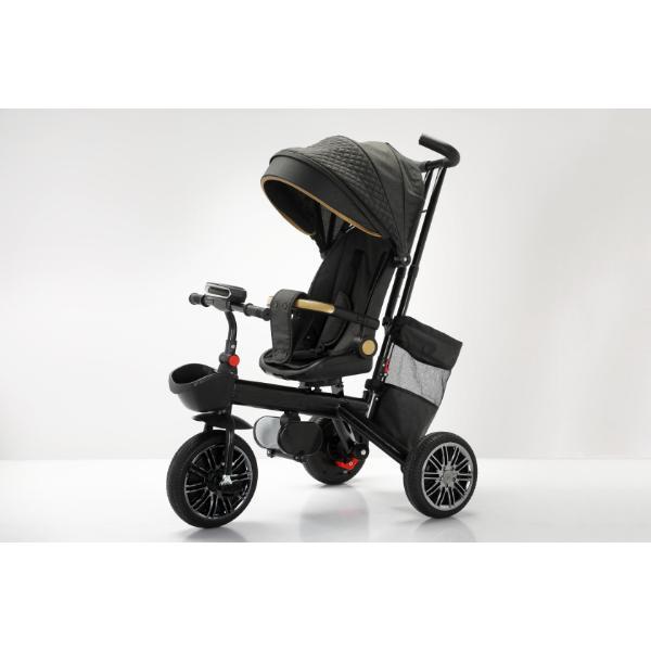 Troty Kolica tricikl za decu, Tamnosiva