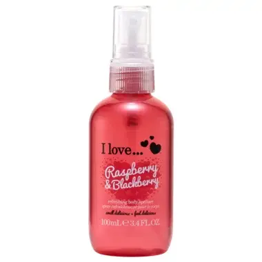 I LOVE Sprej za telo Malina i kupina, 100ml