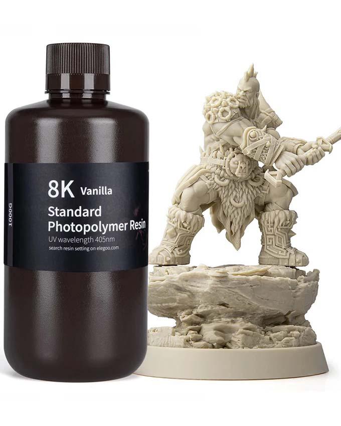 ELEGOO Smola za 3D štampače Resin Elegoo Standard 8K, Boja vanila