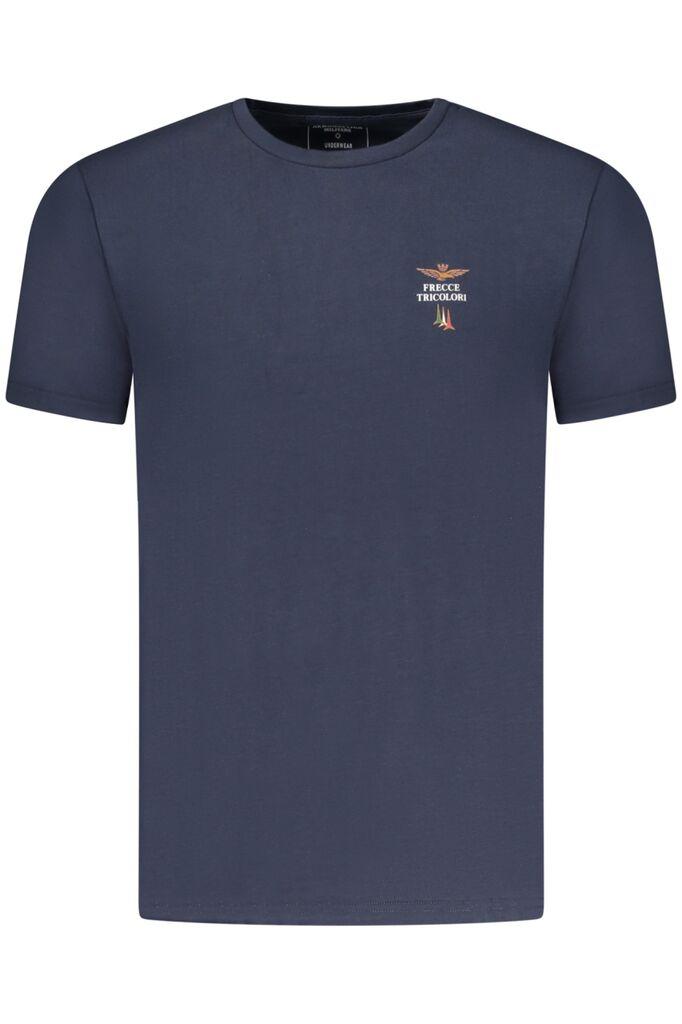 Aeronautica Muška majica Militare SCOTI005J508, Teget