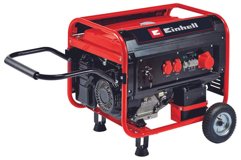 Einhell Agregat za struju TC-PG 65/E5, 6500W, 25l
