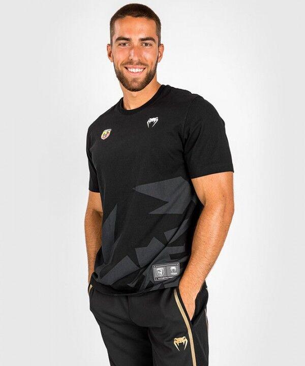 Venum Muška sportska majica Abarth, Kratak rukav, Crna