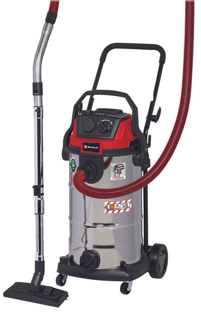 Einhell TE-VC 2340 SACL Usisivač, Za suvo i mokro usisavanje, 1500W