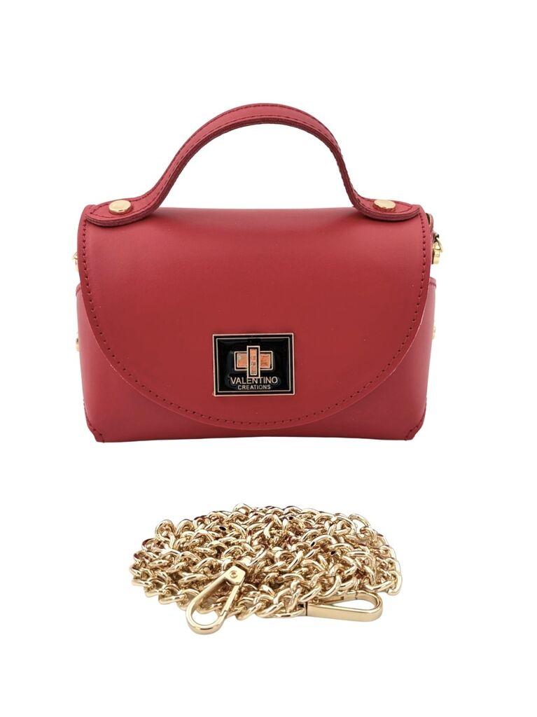 Valentino Creations Ženska kožna torba V936, Crvena