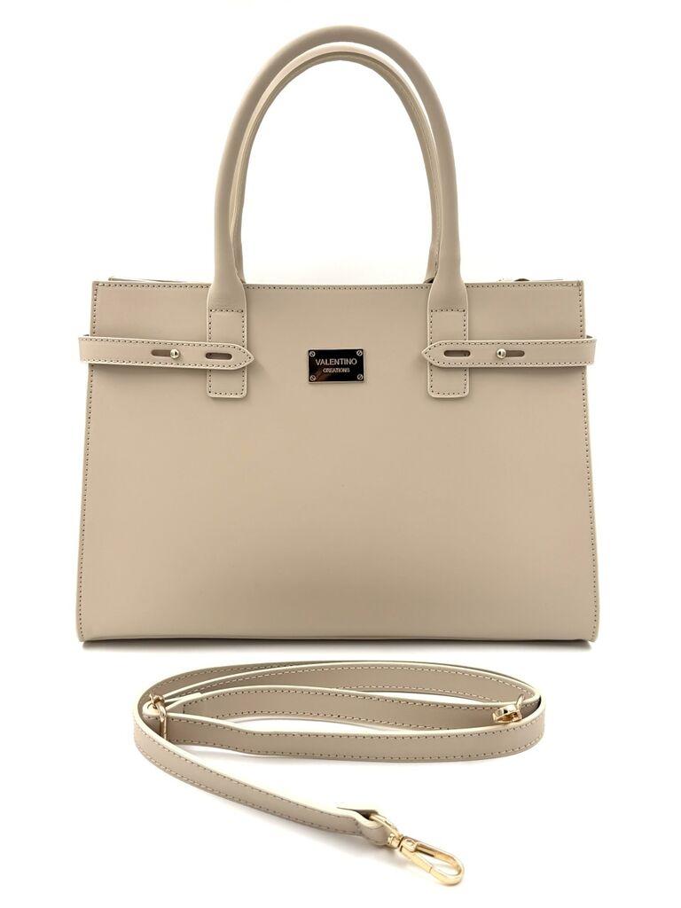 Valentino Creations Ženska kožna torba V975, Krem