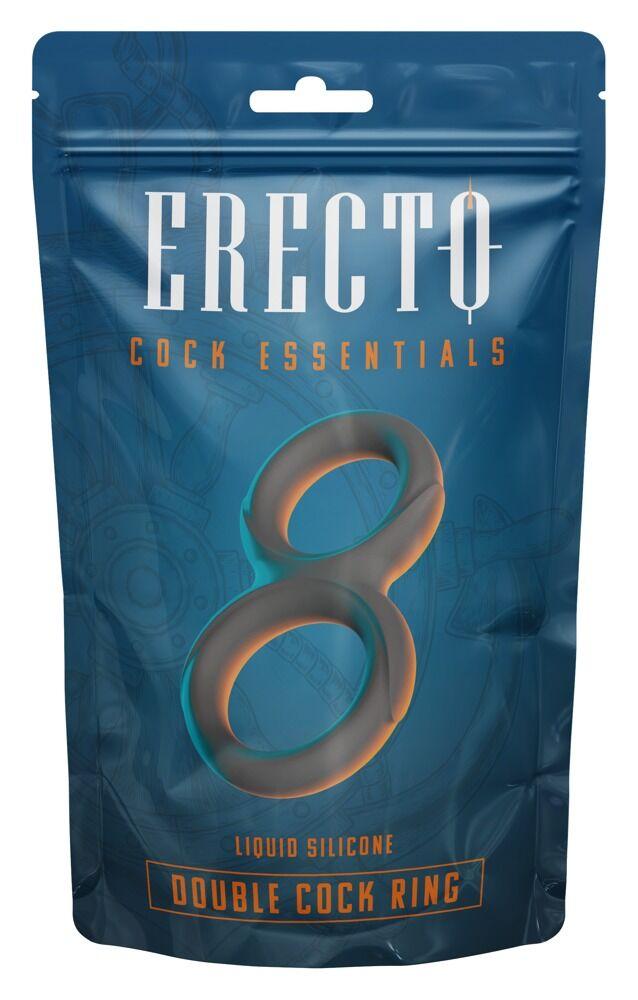 Erecto Dvostruki prsten za penis i testise