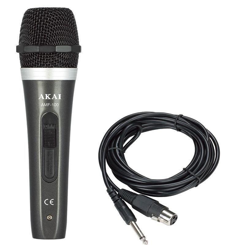 Akai Žičani mikrofon AMF-100, Crni