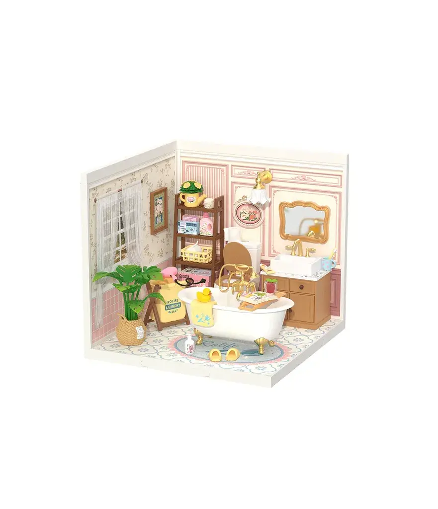 Rolife 3D minijaturna scena - Devojačko kupatilo DW014B