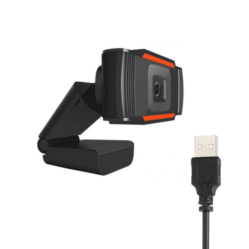 Web kamera za kompjuter 1080P, Crna