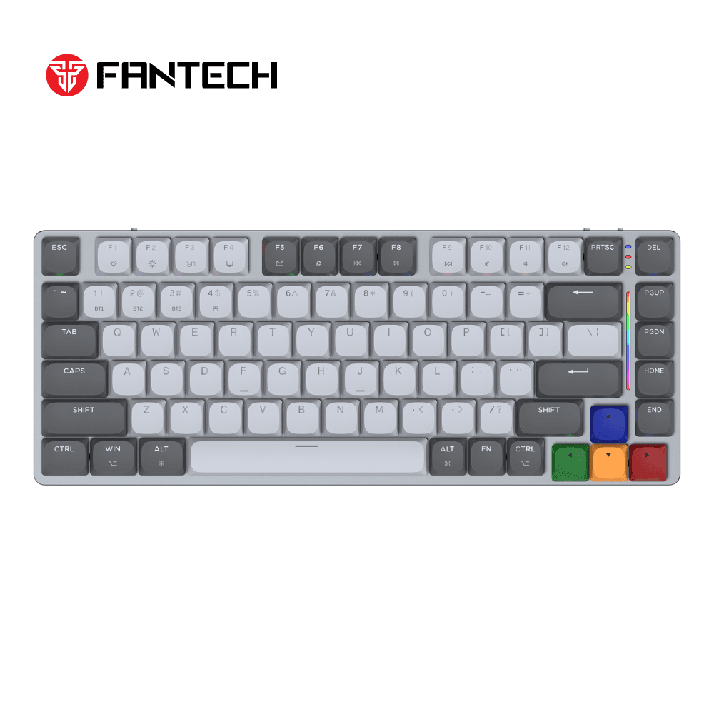 Fantech Mehanička tastatura MK915 RGB Maxfit AIR83, Wireless, Siva