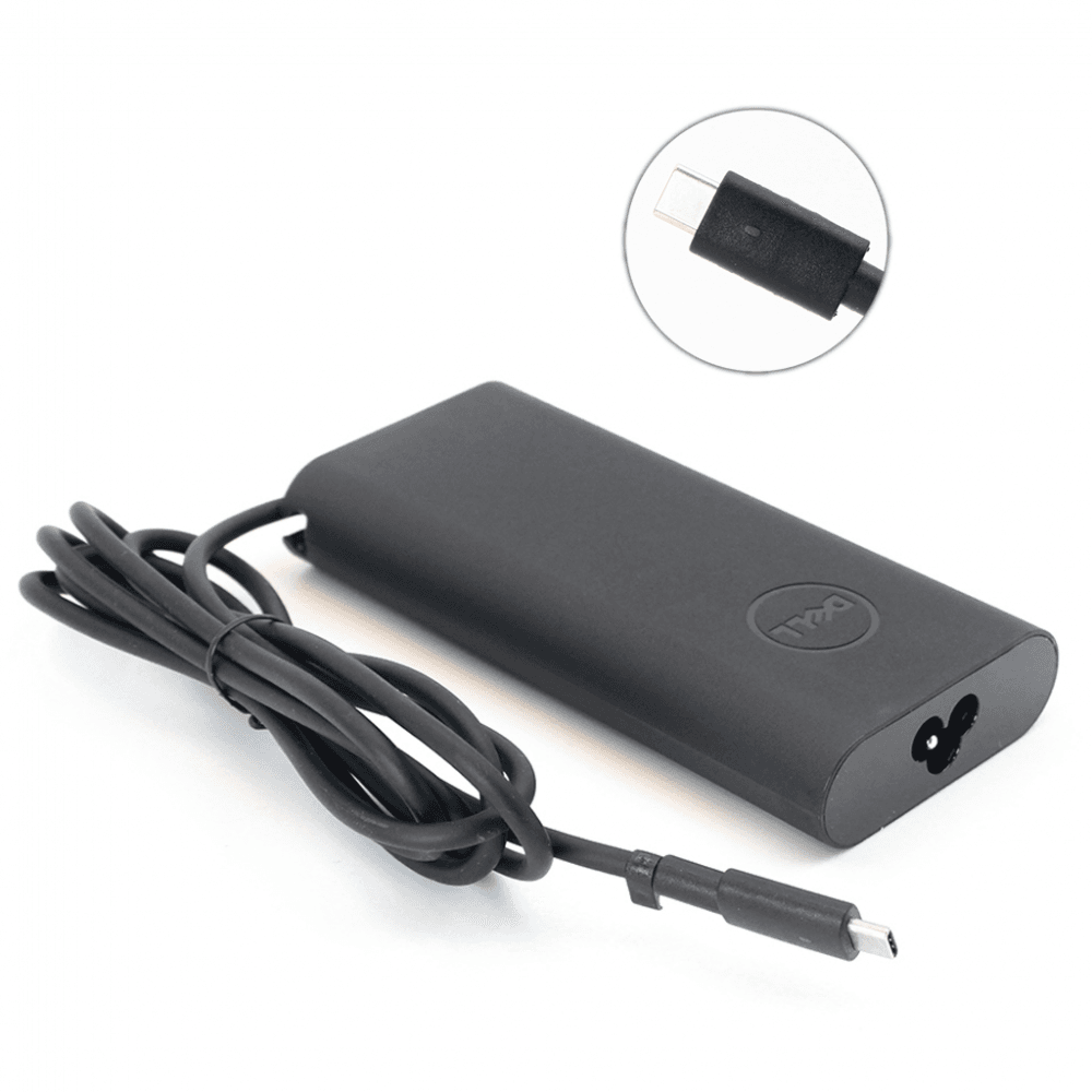 Dell Punjač za laptop Type C, 20V, 6.5A, 130W, HQ JC, Crni