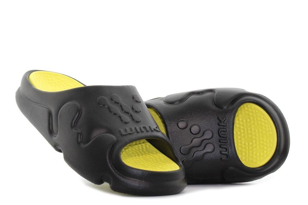 Wink Muške papuče, Crno-žute