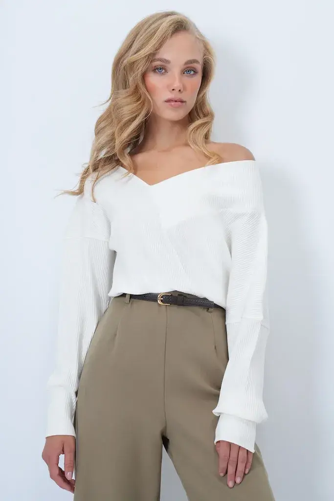 Trend Alacati Stili Ženska bluza Alc-X14564, Bela