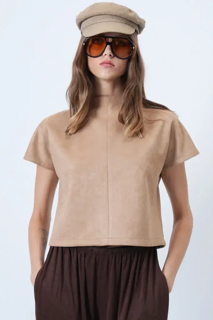 Trend Alacati Stili Ženska bluza Alc-X14615, Bež