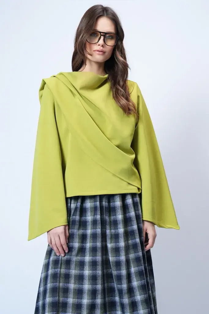 Trend Alacati Stili Ženska bluza Alc-X14420, Limeta