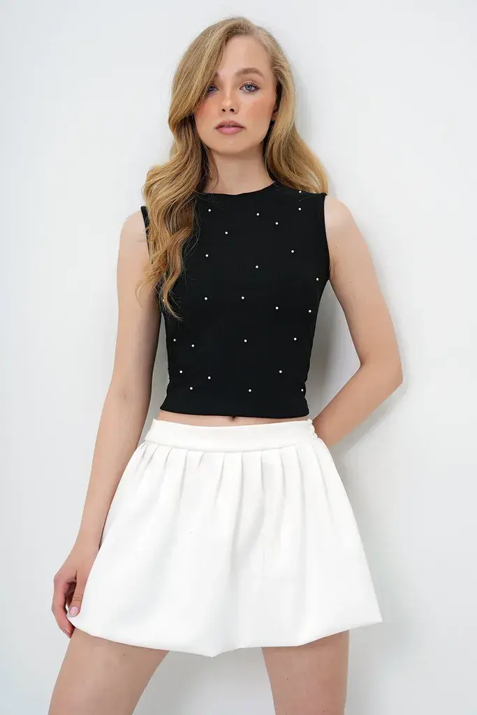 Trend Alacati Stili Ženska bluza Alc-X14113, Crna