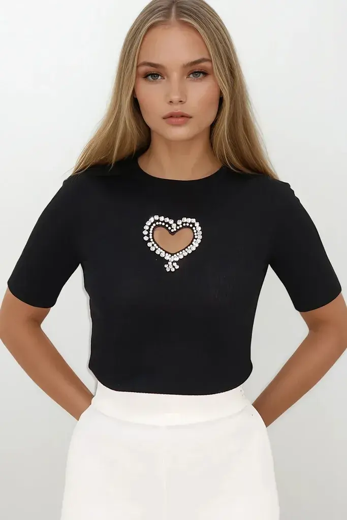 Trend Alacati Stili Ženska bluza Alc-X14177, Crna