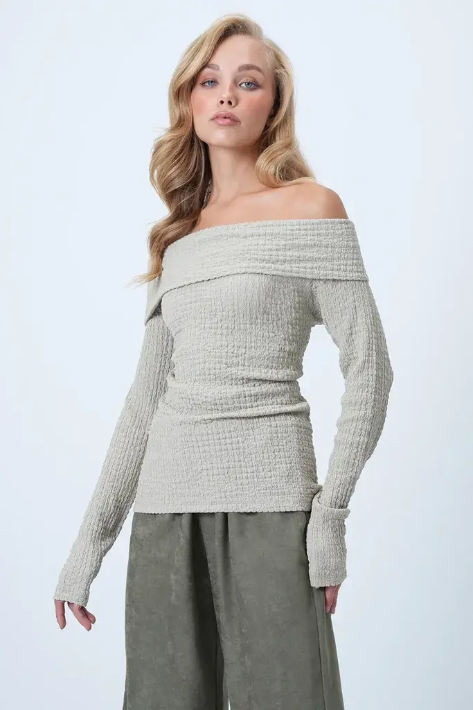 Trend Alacati Stili Ženska bluza Alc-X14579, Siva