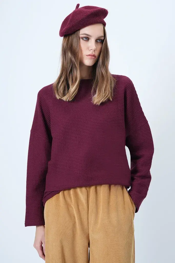 Trend Alacati Stili Ženska bluza Alc-X14391, Bordo