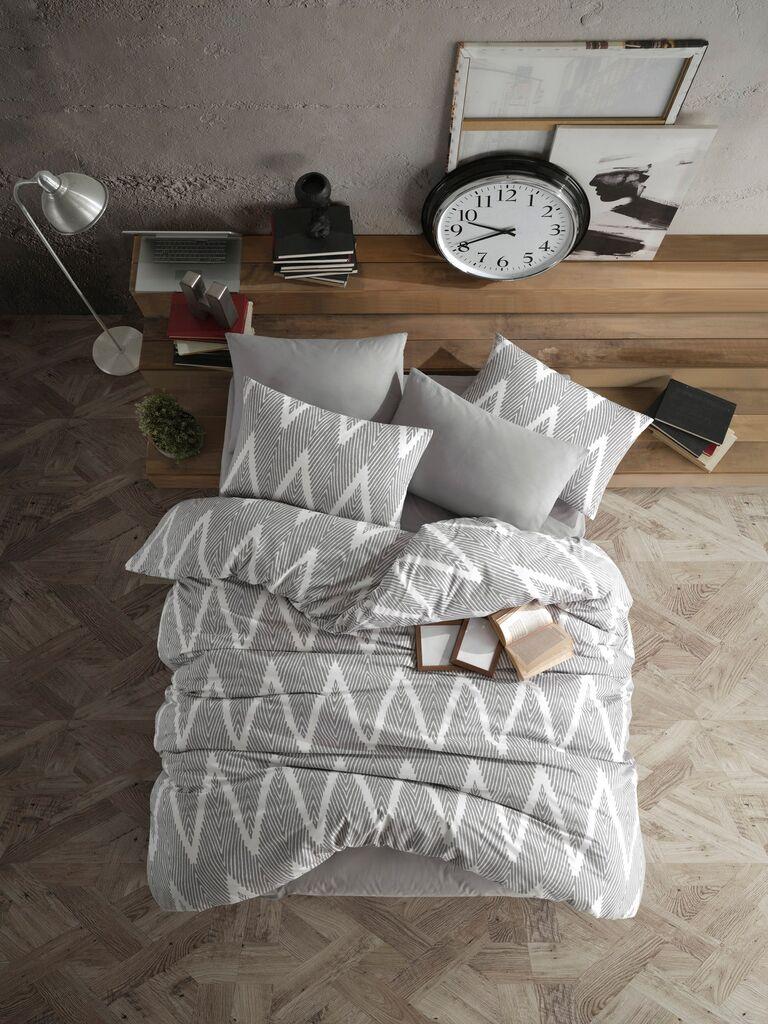 L'essentiel Maison Komplet Posteljine Olivia, 200x220 cm, Sivi