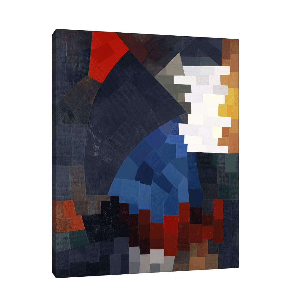 Canvas Slika na platnu Igra linije, Bez rama, 60x75cm