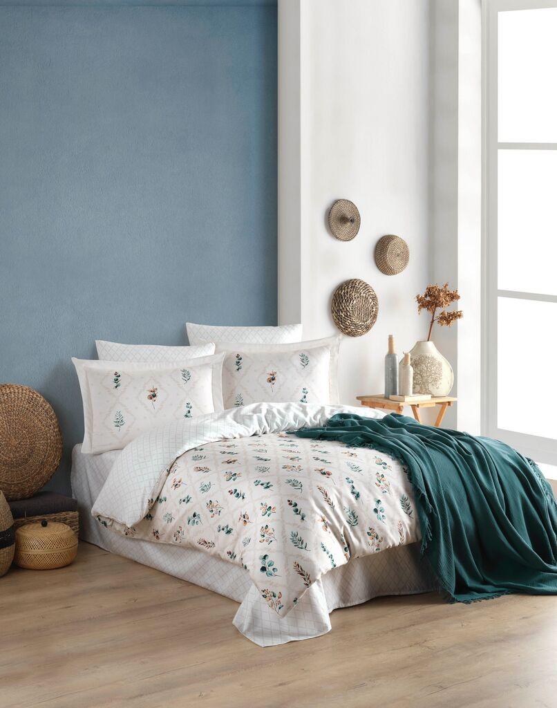 L'essentiel Maison Set posteljina Ofelya, 160x240 cm, Beli