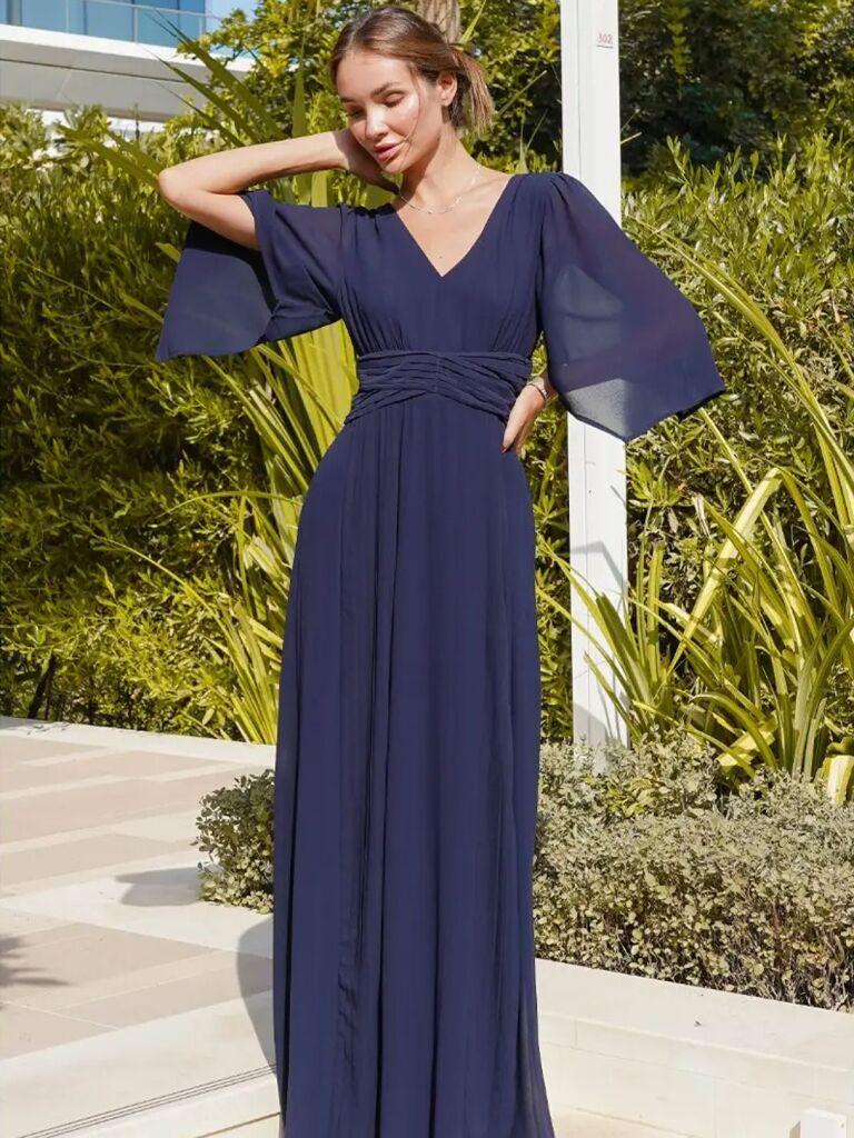 TFNC Ženska haljina Lira, Teget