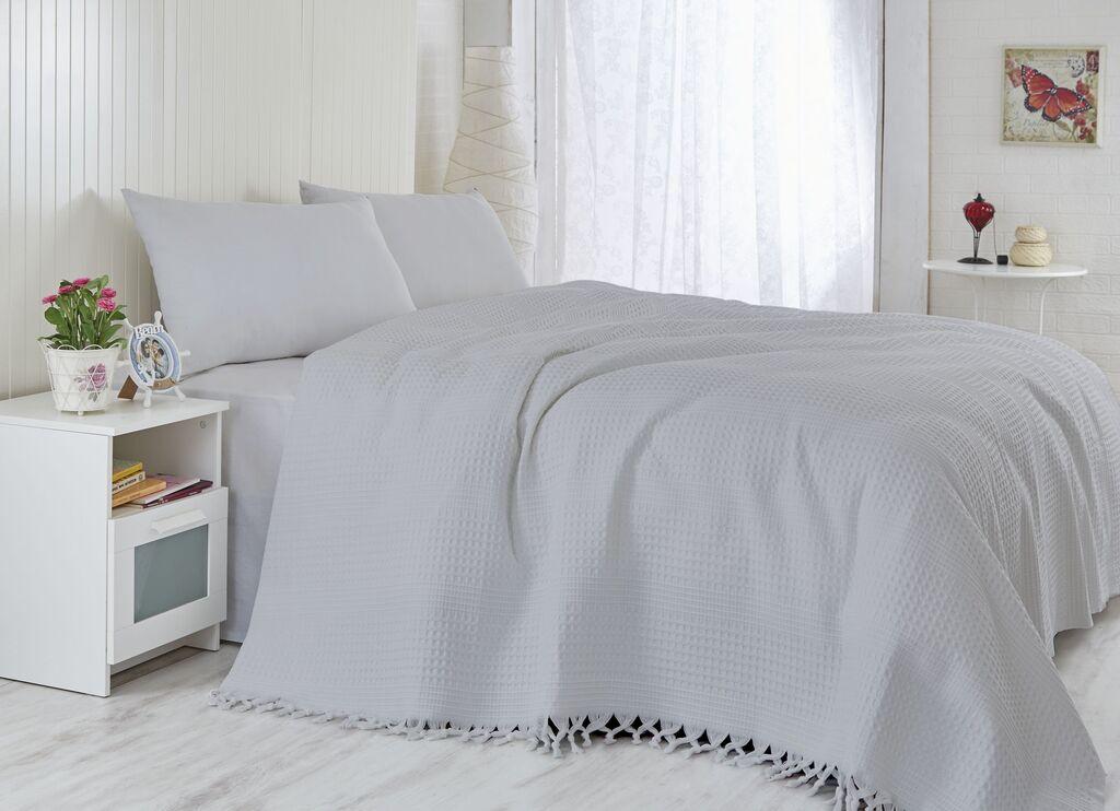 L'essentiel Maison Prekrivač za krevet, 220x240 cm, Svetlosivi