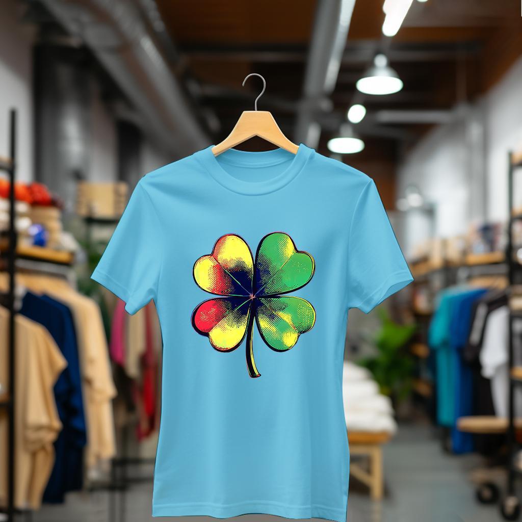 Camiseta Majica sa štampanim printom Cam 942, Ženska, Akvamarin