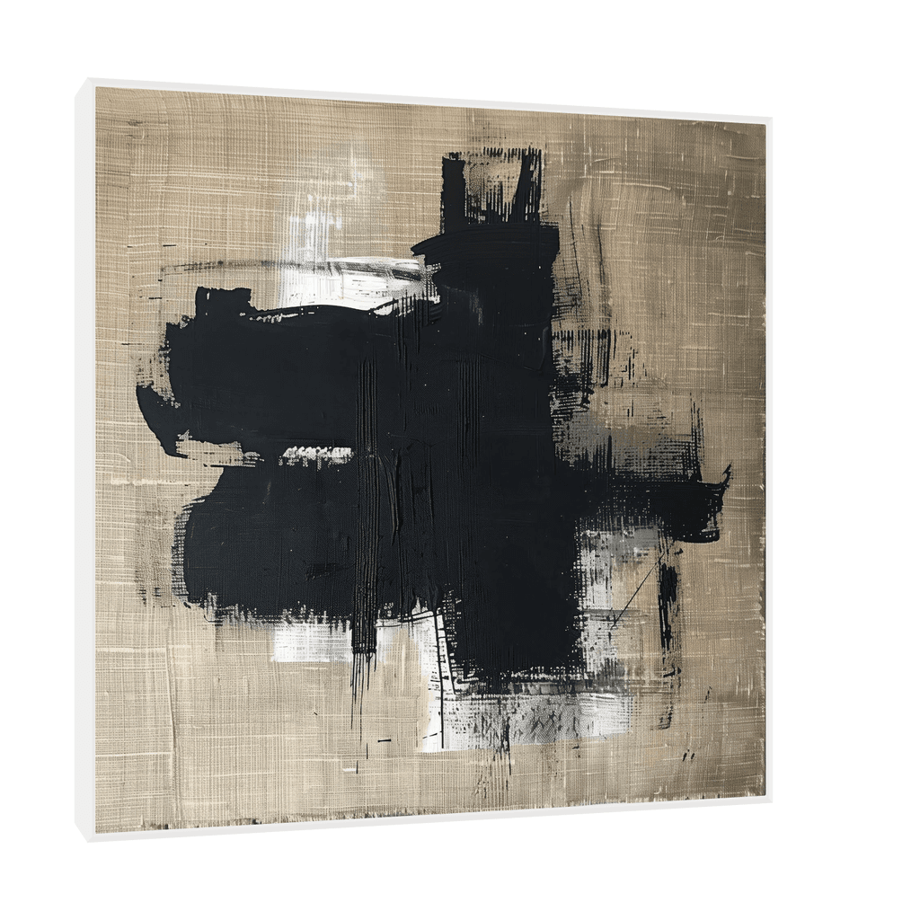 Canvas Slika na platnu Puls I 60x60cm, Sa ramom, Beli