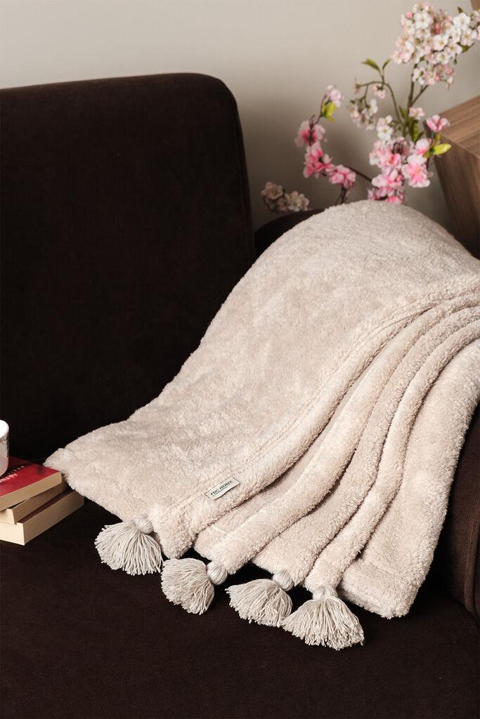 L'essentiel Maison Prekrivač za krevet Puffy 160, 160x200 cm, Bež