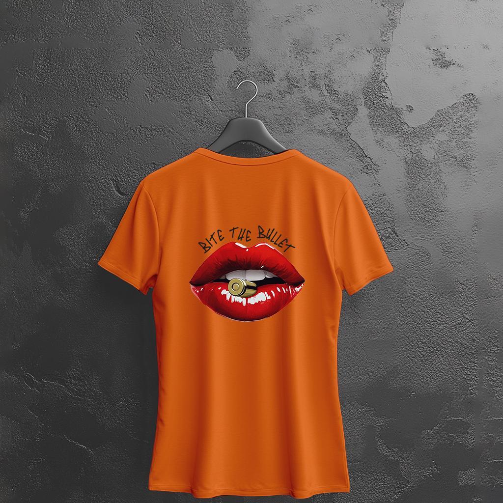 Camiseta Majica sa štampanim printom Cam 926, Ženska, Narandžasta