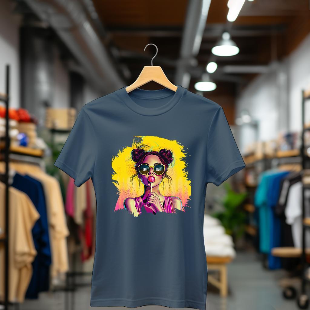 Camiseta Majica sa štampanim printom Cam 917, Ženska, Siva