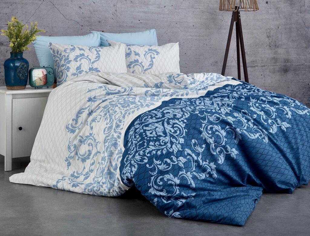 L'essentiel Maison Set posteljina Lucca, 160x240 cm, Plavi