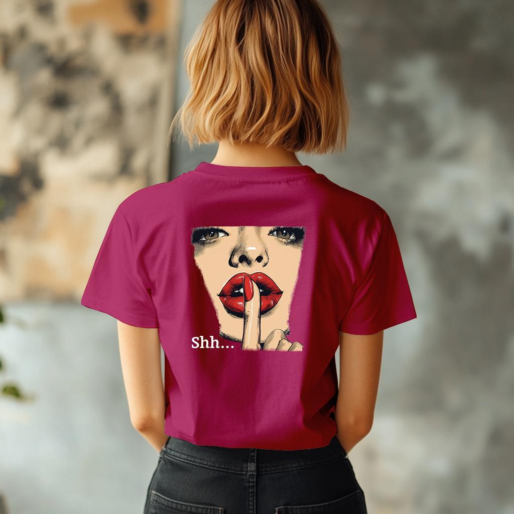 Camiseta Majica sa štampanim printom Cam 922, Ženska, Ružičasta